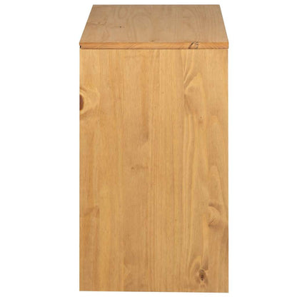 Skänk Trä SAUDA Ek 80x43x75,5 cm massiv furu