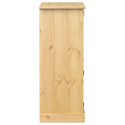 Vinskåp Corona 97x45x114 cm massiv furu