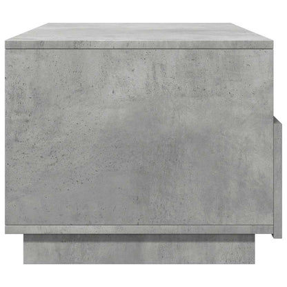 Soffbord Betonggrå LED 90x49x40 cm