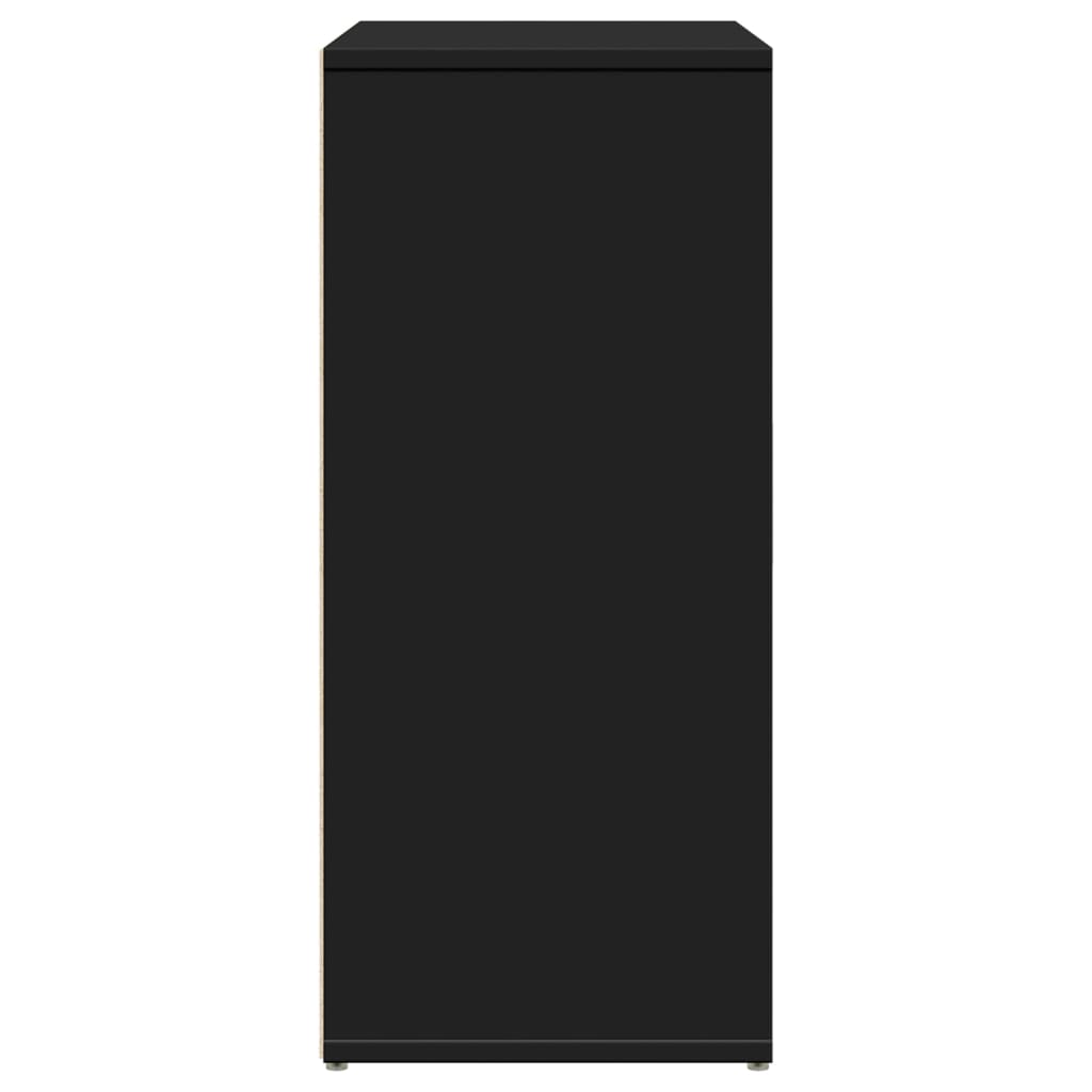 Skänk Svart 60x31x70 cm