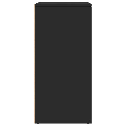 Skänk Svart 79x38x80 cm