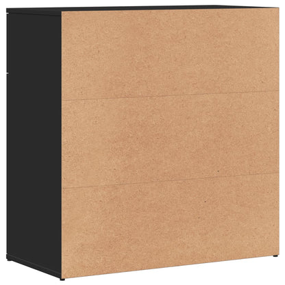 Skänk Svart 79x38x80 cm