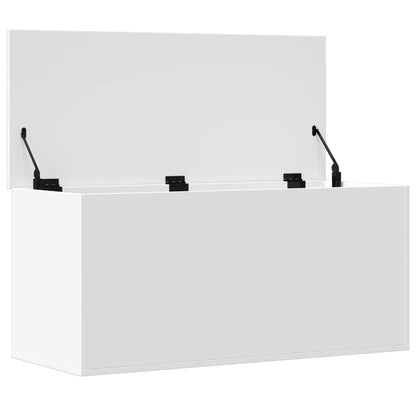 Förvaringskista Vit 100x42x46 cm