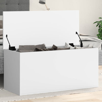 Förvaringskista Vit 100x42x46 cm