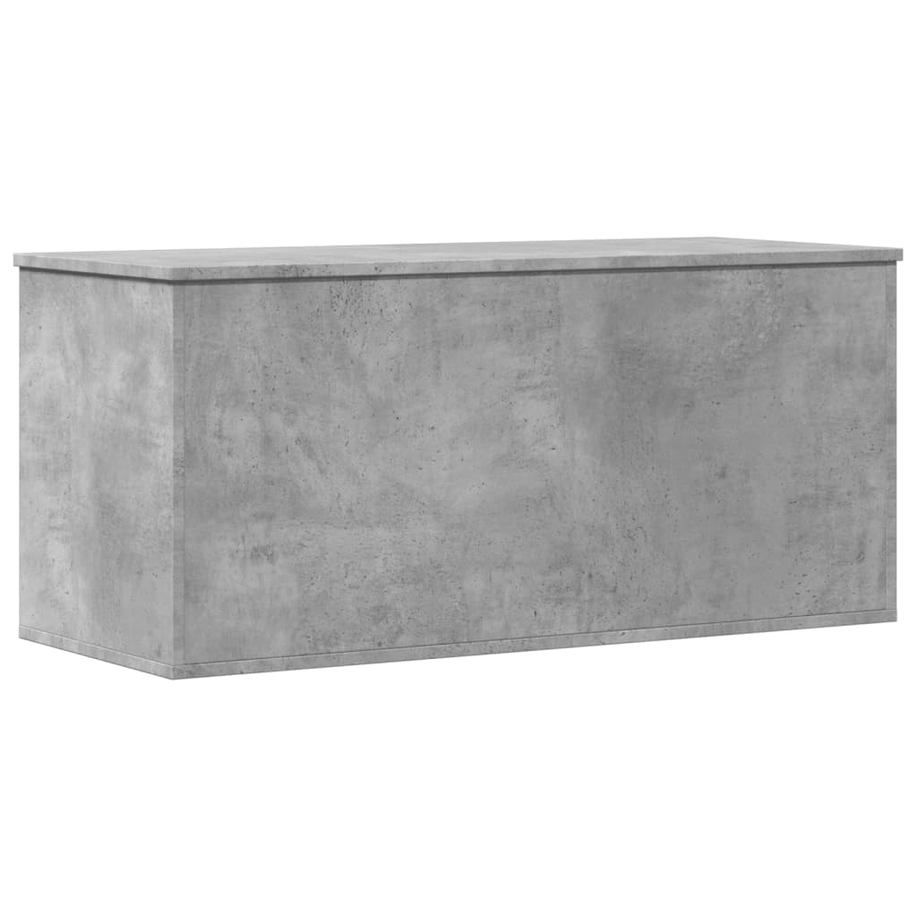 Förvaringskista Betonggrå 100x42x46 cm