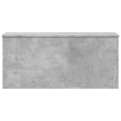 Förvaringskista Betonggrå 100x42x46 cm