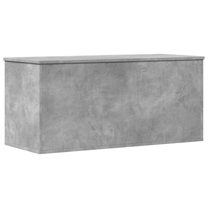 Förvaringskista Betonggrå 100x42x46 cm
