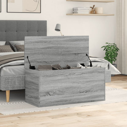 Förvaringskista Sonoma Grå 100x42x46 cm