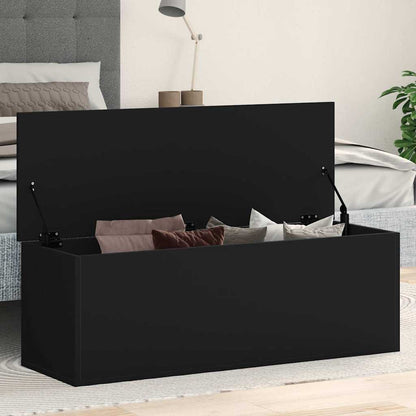 Förvaringskista Svart 102x35x35 cm