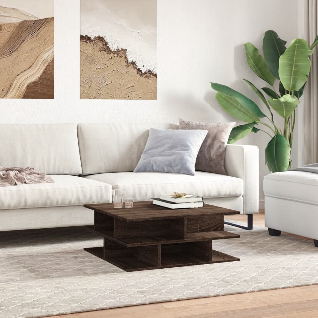 Soffbord Brun Ek 70x70x29 cm