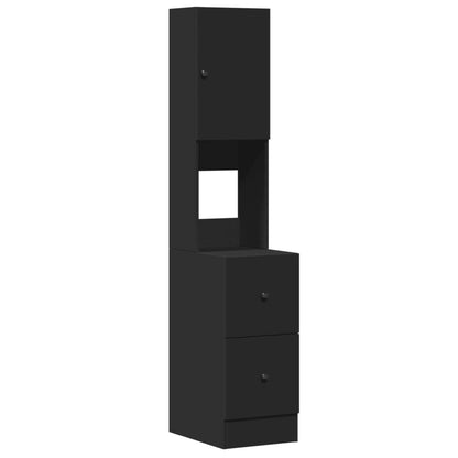 Köksinredning Köksskåp Svart 35x50x180 cm