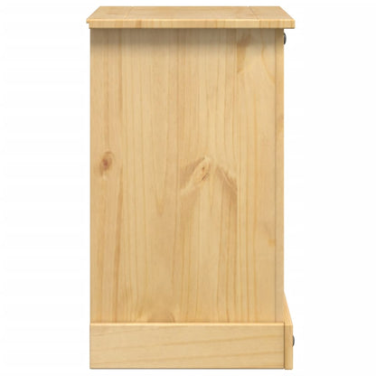 Sängbord Nattduksbord Trä Corona 53x39x66 cm massiv furu