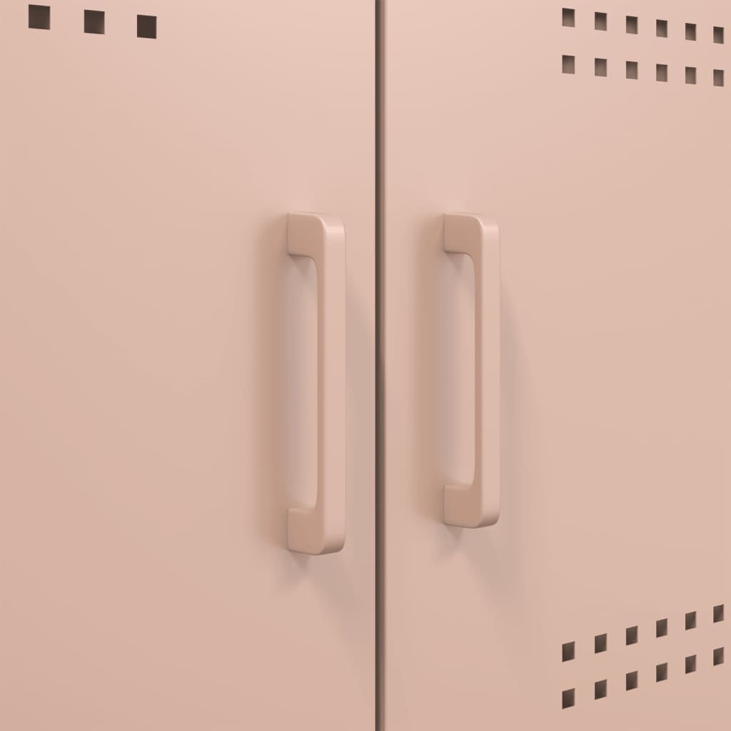 TV-Möbel DIV. TV-Bänk rosa 68x39x50,5 cm stål