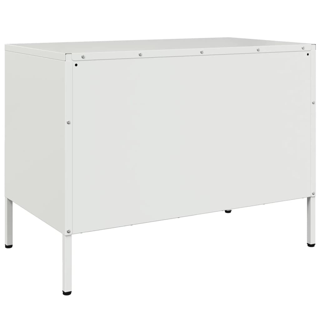 TV-Möbel DIV. TV-Bänk Vit 68x39x50,5 cm stål