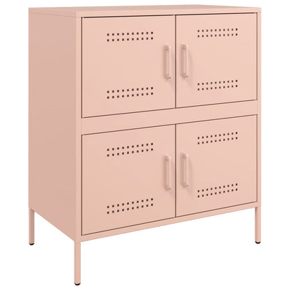 Skänk DIV. rosa 68x39x79 cm stål