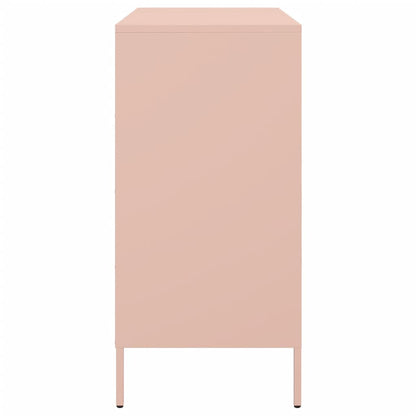 Skänk DIV. rosa 68x39x79 cm stål
