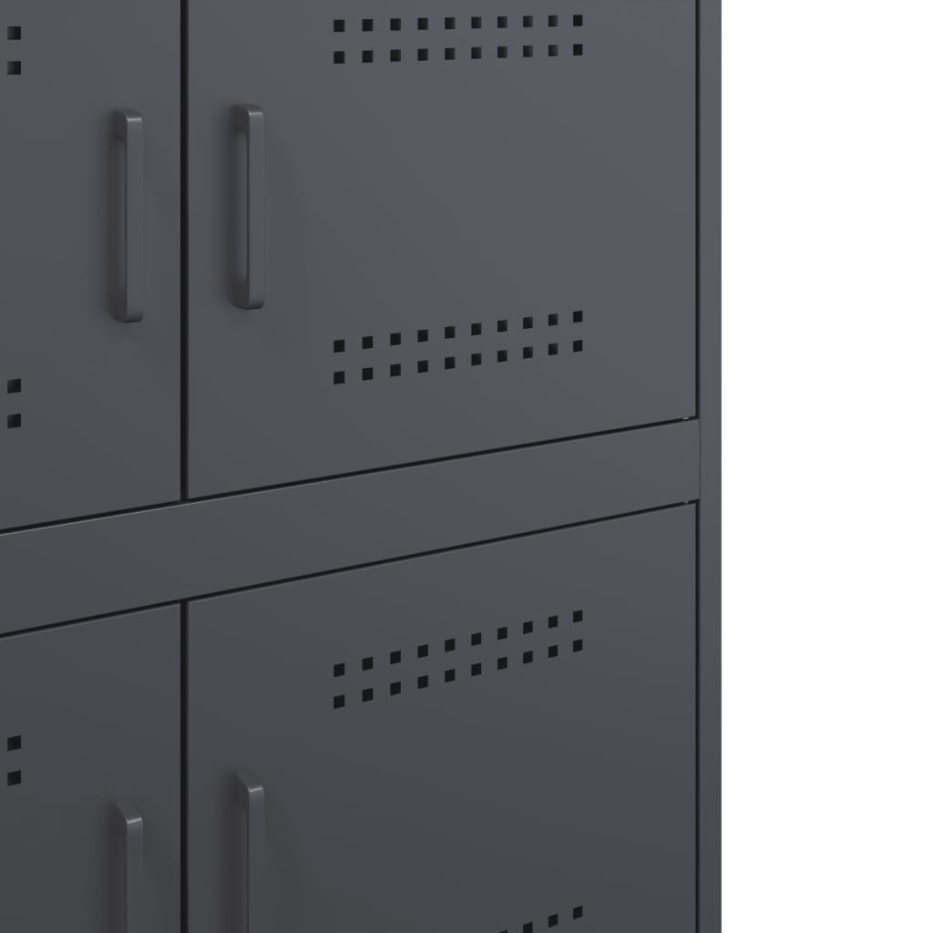 Skänk DIV. antracit 68x39x79 cm stål