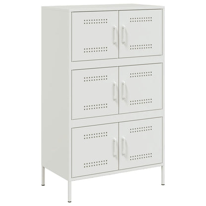 Skåp DIV. Vit 68x39x113 cm stål
