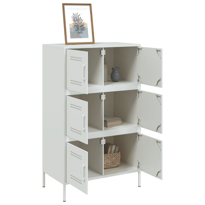 Skåp DIV. Vit 68x39x113 cm stål