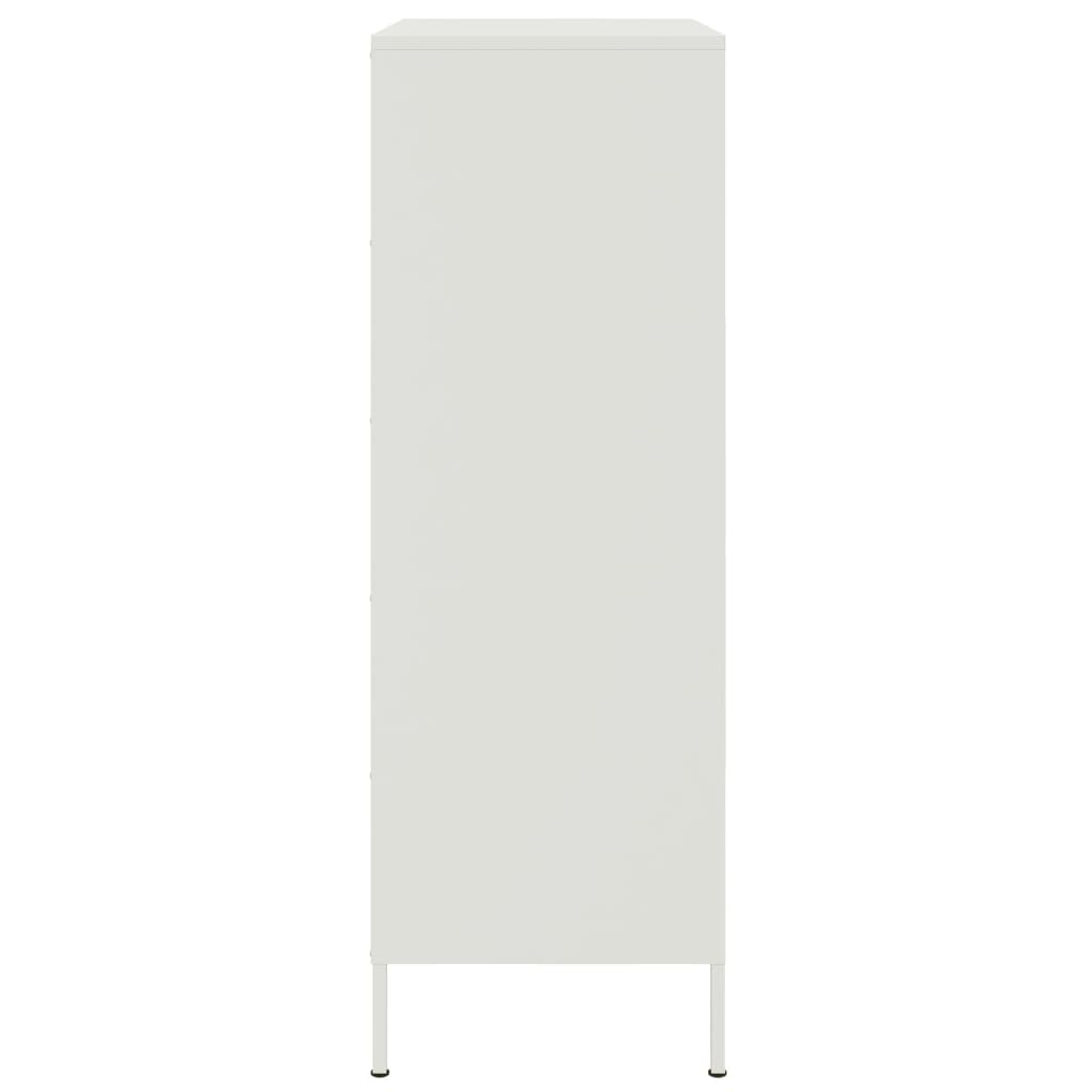 Skåp DIV. Vit 68x39x113 cm stål
