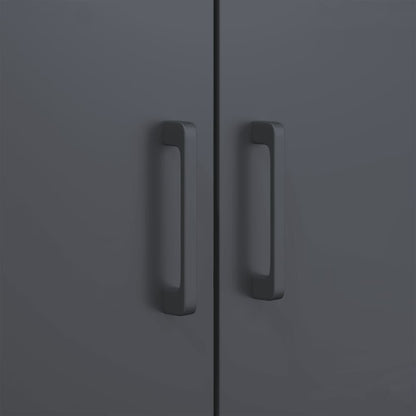 Skåp DIV. antracit 68x39x113 cm stål