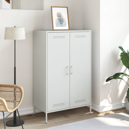 Skåp DIV. Vit 68x39x113 cm stål