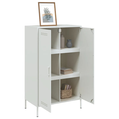 Skåp DIV. Vit 68x39x113 cm stål