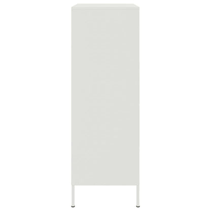 Skåp DIV. Vit 68x39x113 cm stål