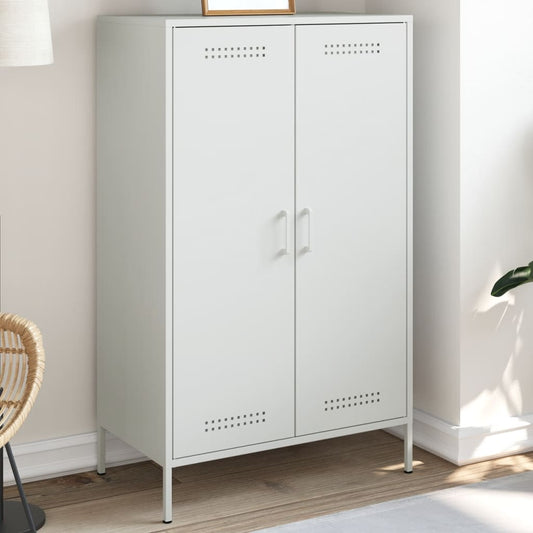 Skåp DIV. Vit 68x39x113 cm stål