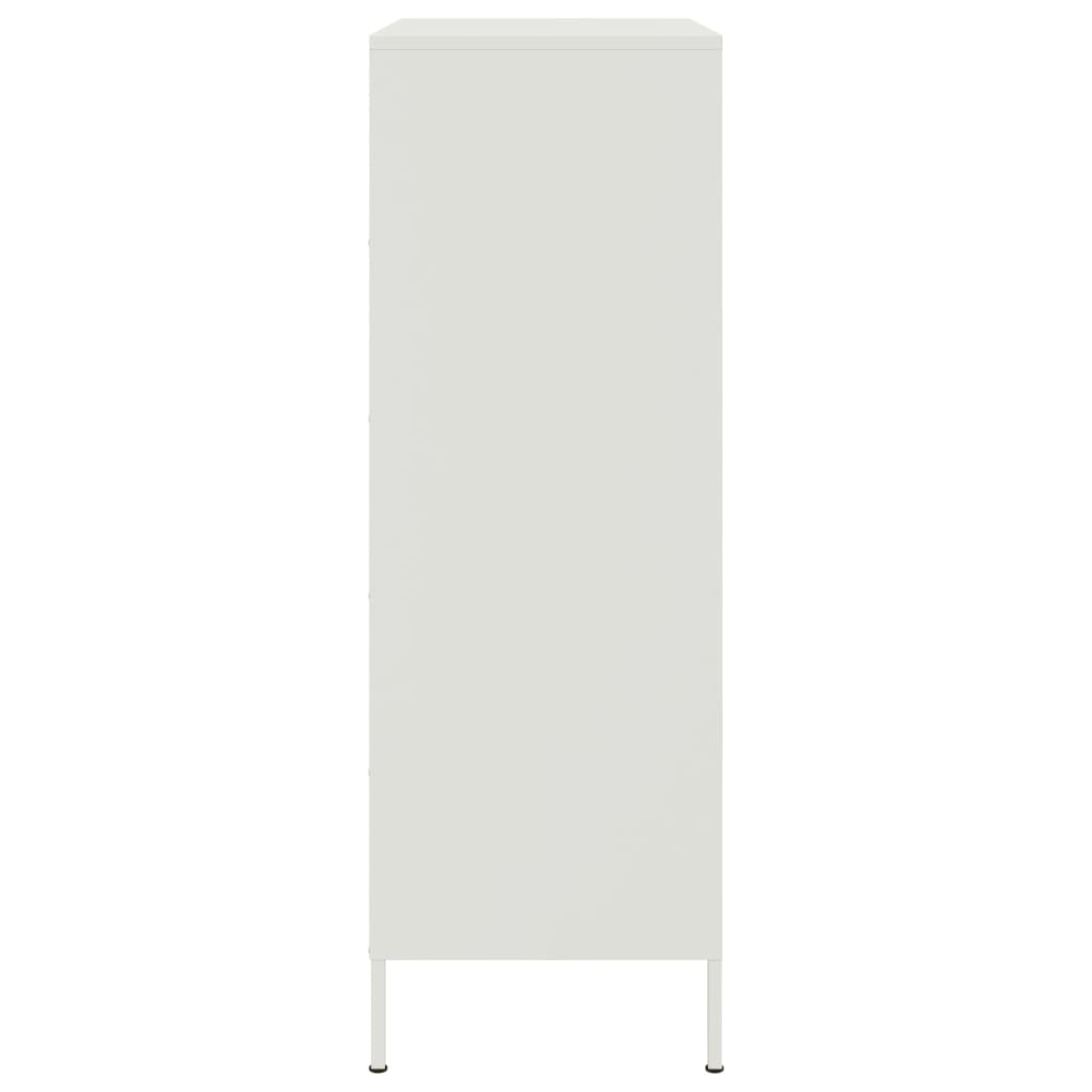 Skåp DIV. Vit 68x39x113 cm stål