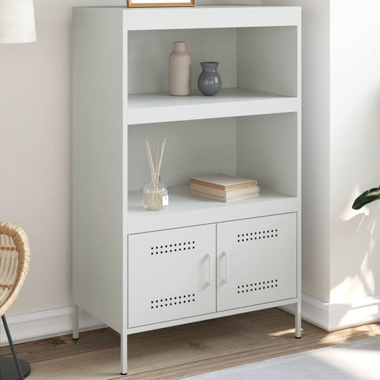 Skåp DIV. Vit 68x39x113 cm stål