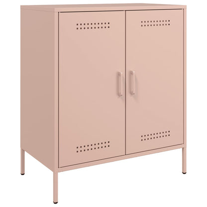 Skänk DIV. rosa 68x39x79 cm stål