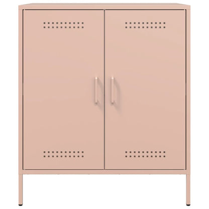 Skänk DIV. rosa 68x39x79 cm stål