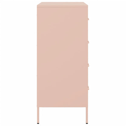 Skänk DIV. rosa 68x39x89 cm stål