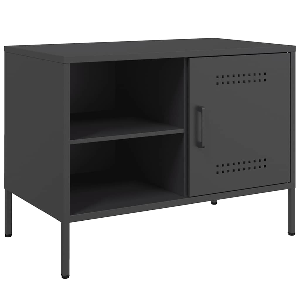 TV-Möbel DIV. TV-Bänk Svart 68x39x50,5 cm stål