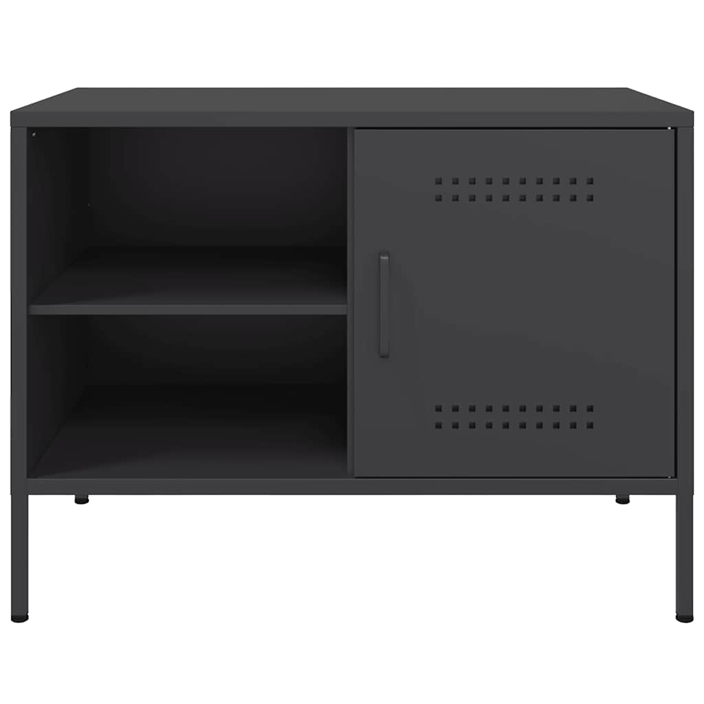 TV-Möbel DIV. TV-Bänk Svart 68x39x50,5 cm stål