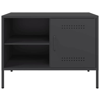 TV-Möbel DIV. TV-Bänk Svart 68x39x50,5 cm stål