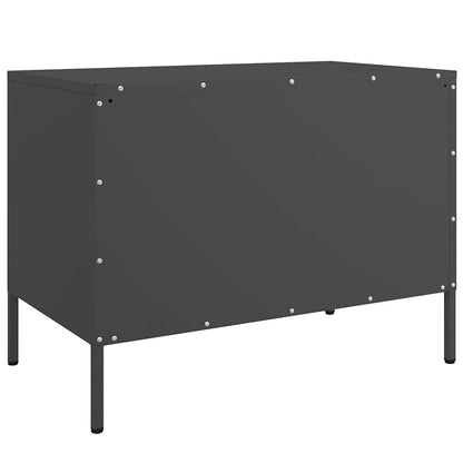 TV-Möbel DIV. TV-Bänk Svart 68x39x50,5 cm stål