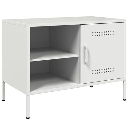 TV-Möbel DIV. TV-Bänk Vit 68x39x50,5 cm stål