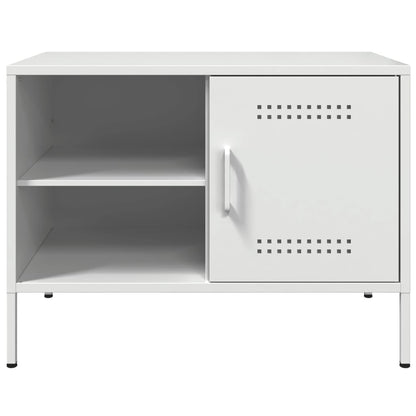 TV-Möbel DIV. TV-Bänk Vit 68x39x50,5 cm stål
