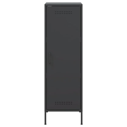 Skåp DIV. Svart 36x39x113 cm stål