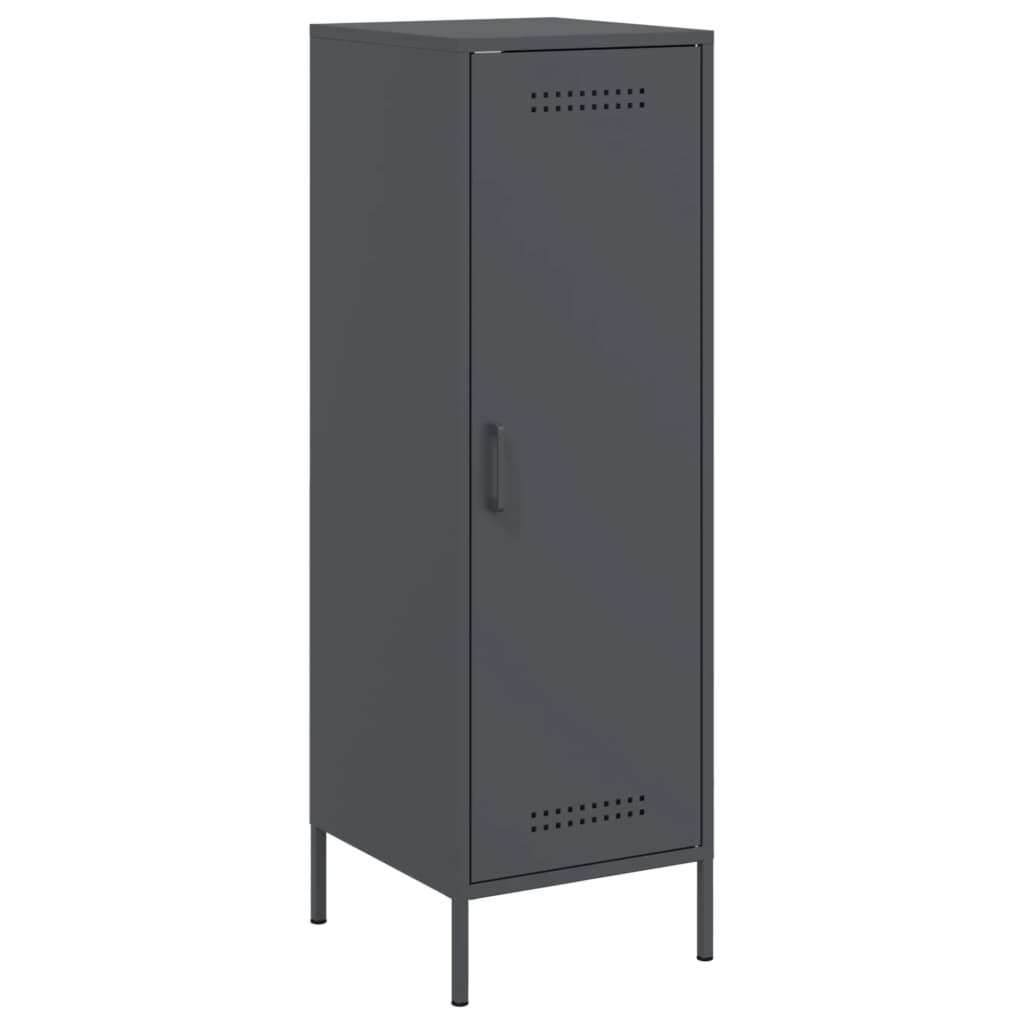 Skåp DIV. antracit 36x39x113 cm stål