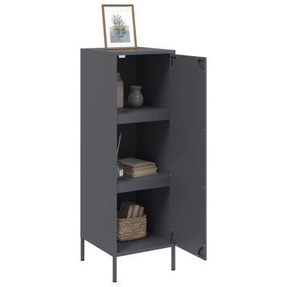 Skåp DIV. antracit 36x39x113 cm stål