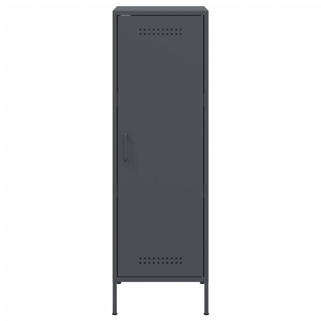 Skåp DIV. antracit 36x39x113 cm stål