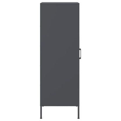 Skåp DIV. antracit 36x39x113 cm stål
