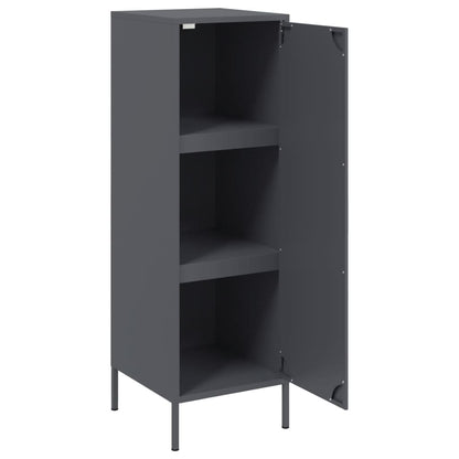 Skåp DIV. antracit 36x39x113 cm stål