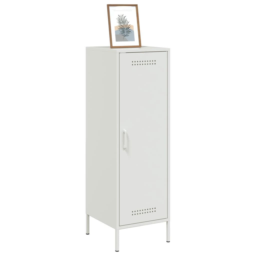 Skåp DIV. Vit 36x39x113 cm stål