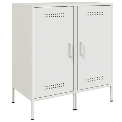 Skåp DIV. Vit 2 st 36x39x79 cm stål