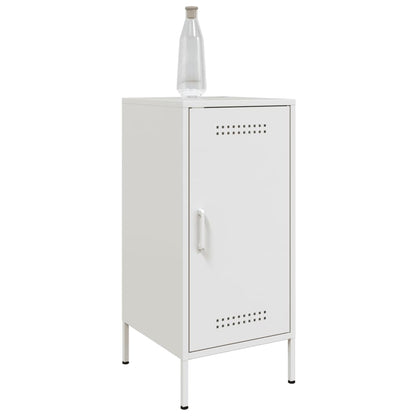 Skåp DIV. Vit 2 st 36x39x79 cm stål