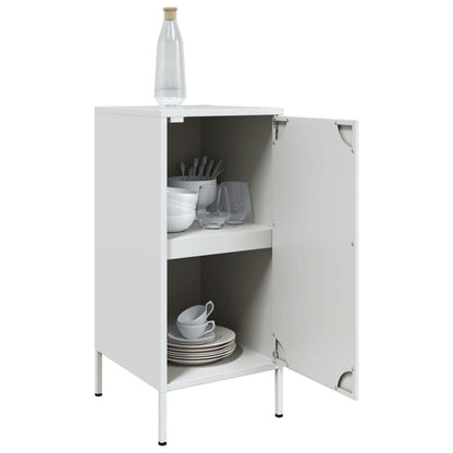Skåp DIV. Vit 2 st 36x39x79 cm stål